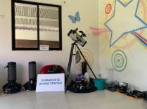 Technical equipment and compressor at the diving center